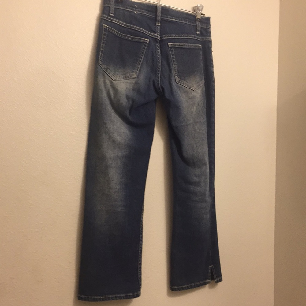 Rave R 4 R distressed blue jean sz 0 - Picture 6 of 8